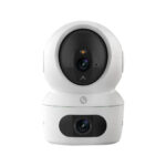 CAM IP PT LENTE DUAL INTERIOR 8MP WIFI LENTE 2.8+6MM