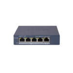 SMART SWITCH ADMINIS 4 POE ALL 1000M (1G) + 1 UP RJ45 GIGABITE - 45W - BAJO CONSUMO